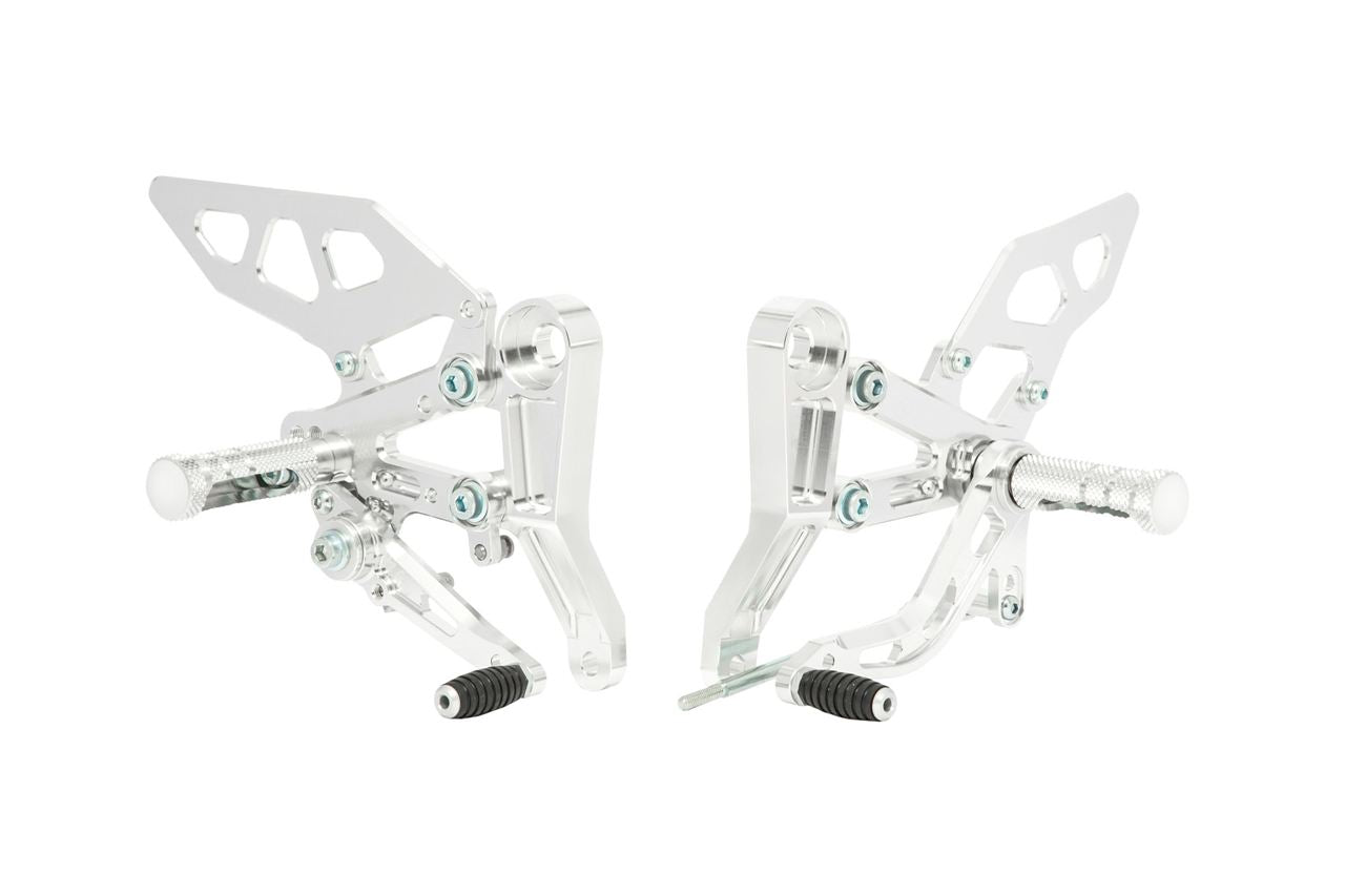 Rearsets Kit CB250R 2018-2021/ 2022- Silver Anodized 1 Set