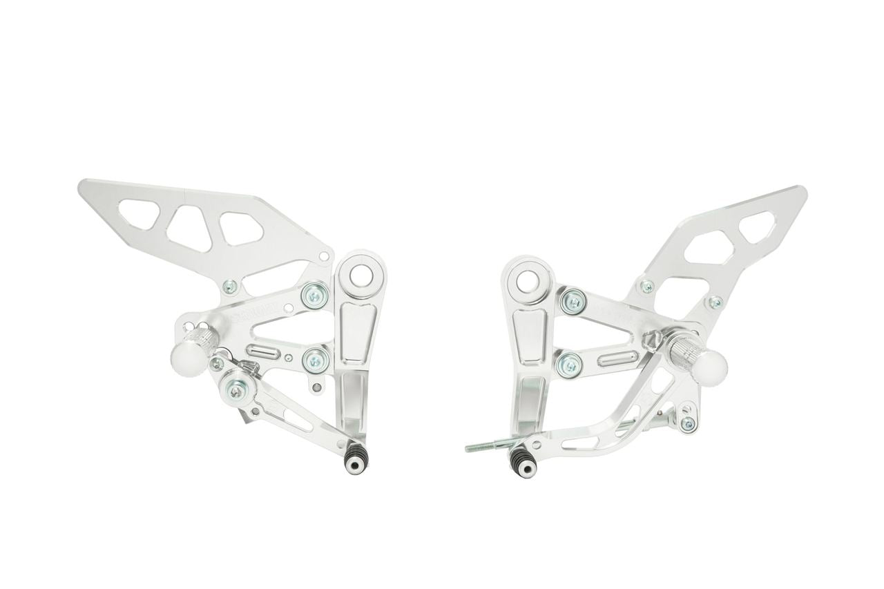 Rearsets Kit CB250R 2018-2021/ 2022- Silver Anodized 1 Set