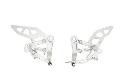 Rearsets Kit CB250R 2018-2021/ 2022- Silver Anodized 1 Set