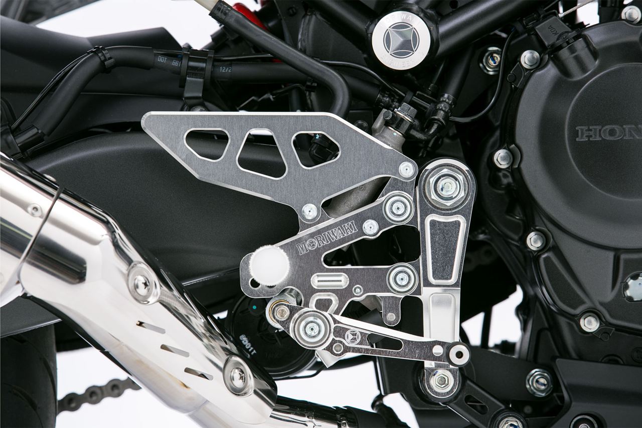 Rearsets Kit CB250R 2018-2021/ 2022- Silver Anodized 1 Set
