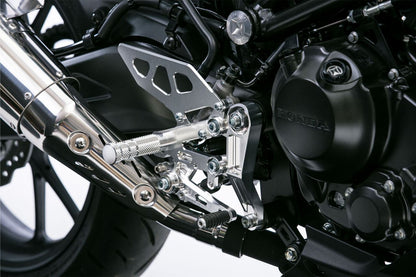 Rearsets Kit CB250R 2018-2021/ 2022- Silver Anodized 1 Set