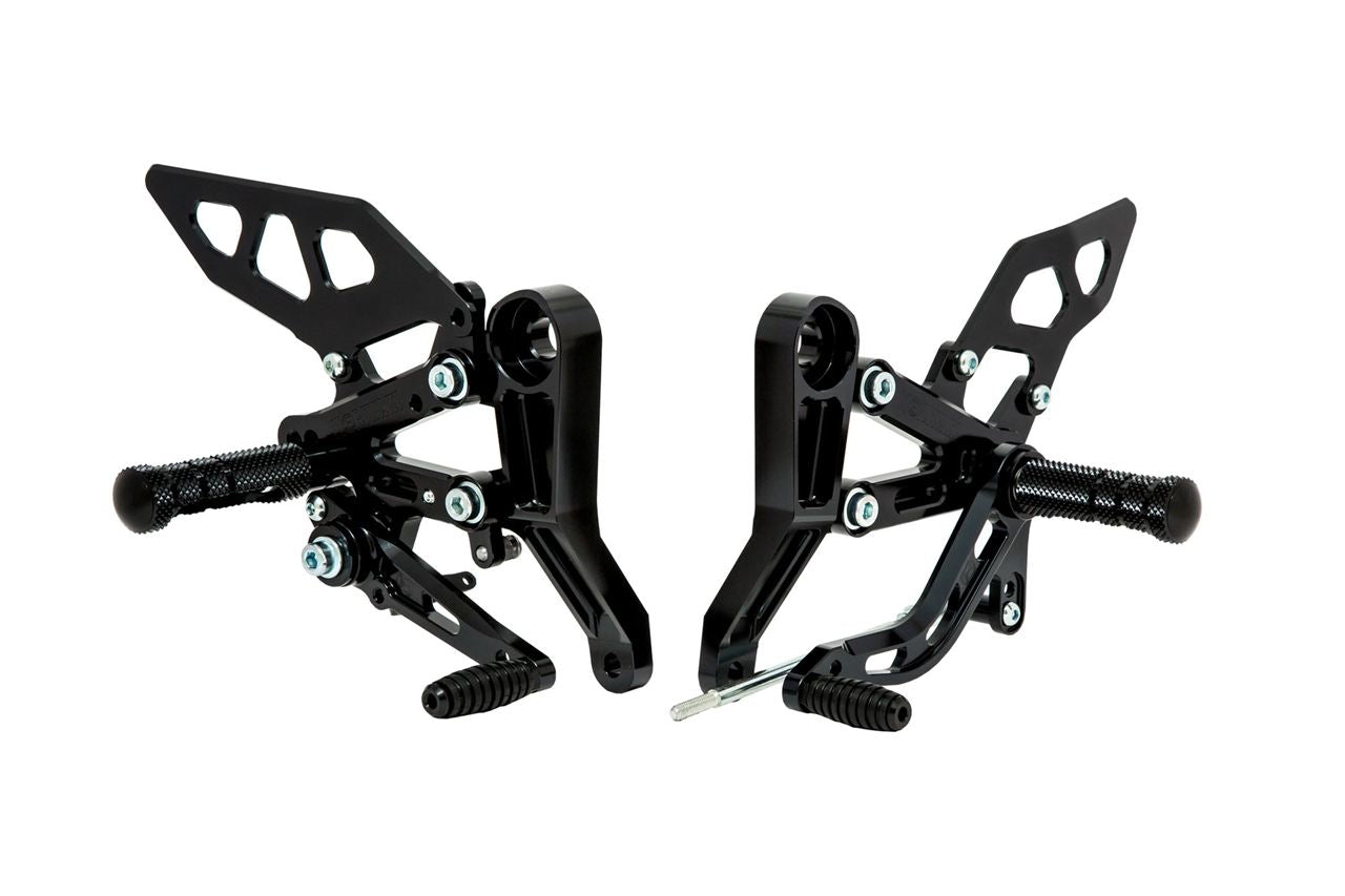Rear Sets Kit CB250R 2018-2021/ 2022- Black Anodized 1 Set