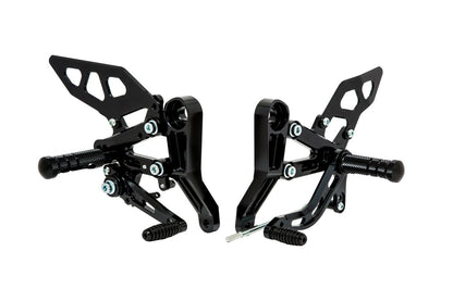 Rear Sets Kit CB250R 2018-2021/ 2022- Black Anodized 1 Set