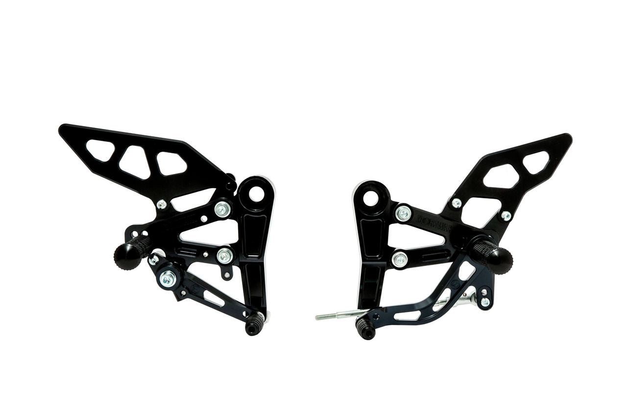 Rear Sets Kit CB250R 2018-2021/ 2022- Black Anodized 1 Set