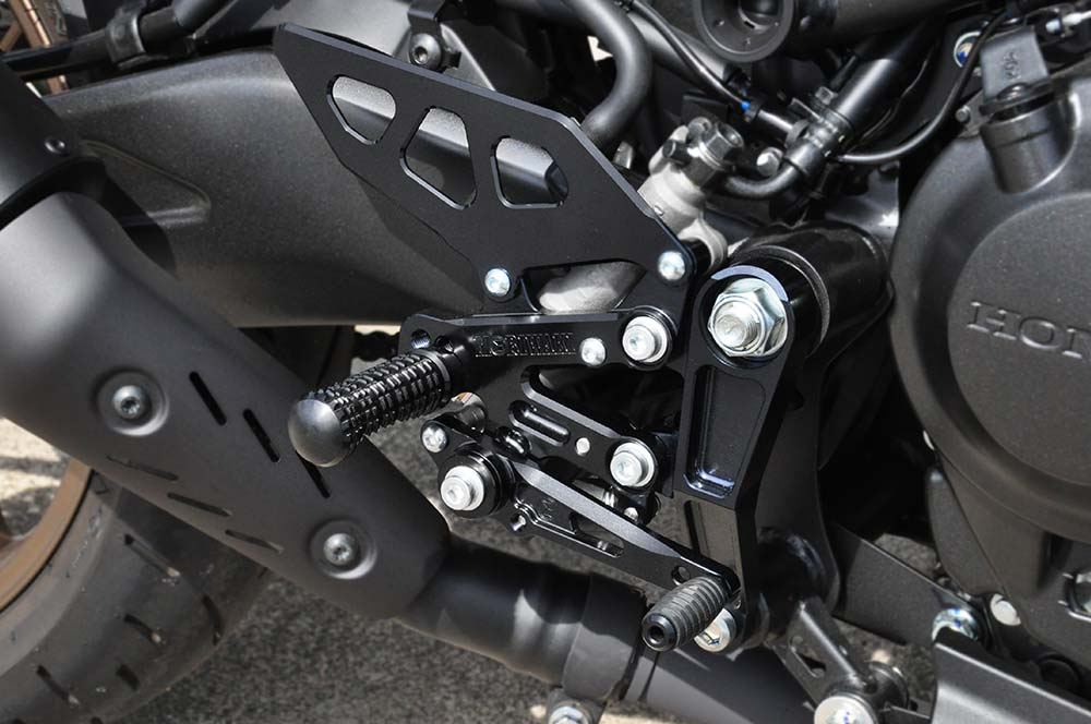Rear Sets Kit CB250R 2018-2021/ 2022- Black Anodized 1 Set