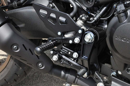Rear Sets Kit CB250R 2018-2021/ 2022- Black Anodized 1 Set