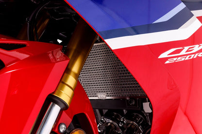 Radiator Core Guard SV CBR250RR 2017-2022 Stainless Polish