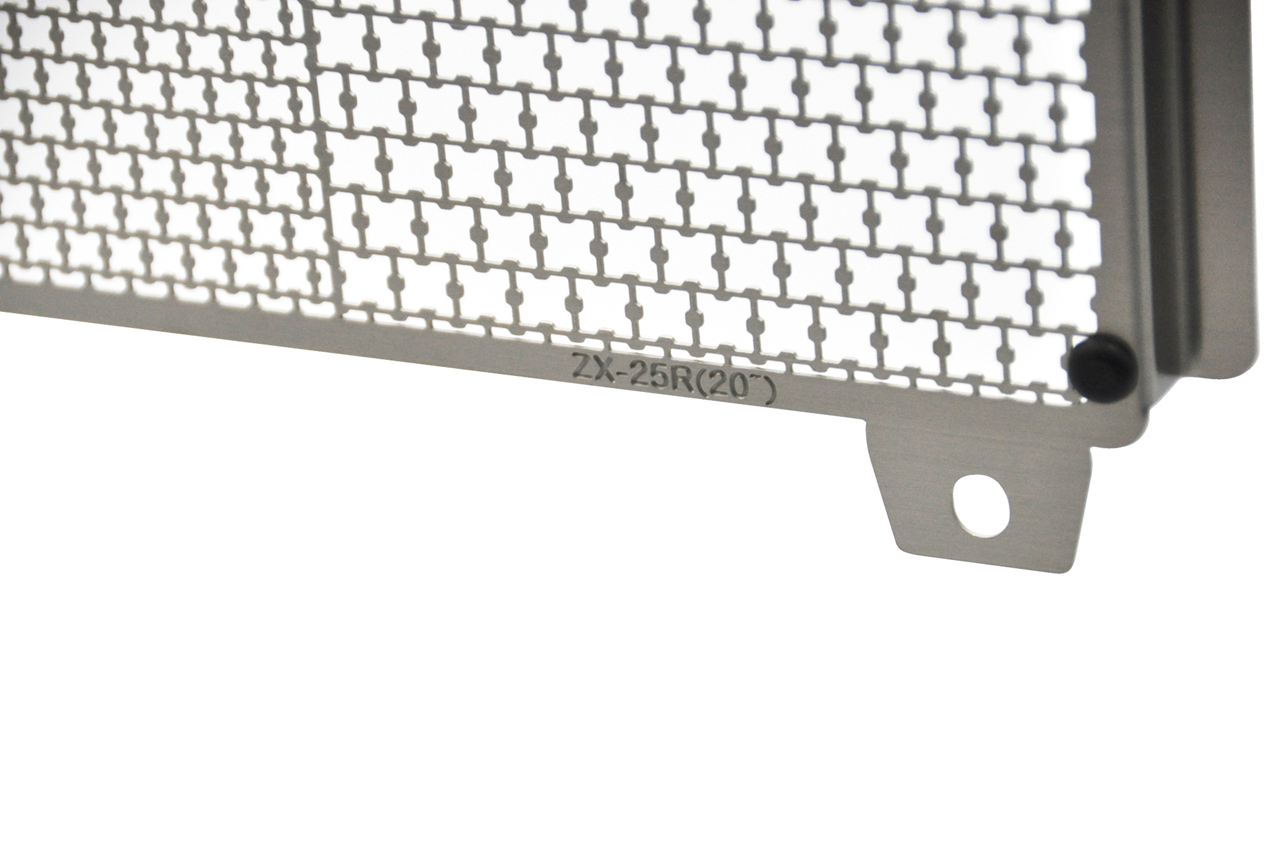 Radiator Core Guard SV Ninja ZX-25R ZX-4R SE/ZX-4RR Stainless Polish Ninja