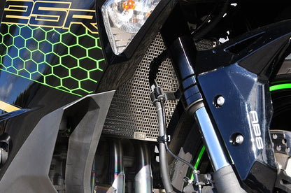 Radiator Core Guard SV Ninja ZX-25R ZX-4R SE/ZX-4RR Stainless Polish Ninja