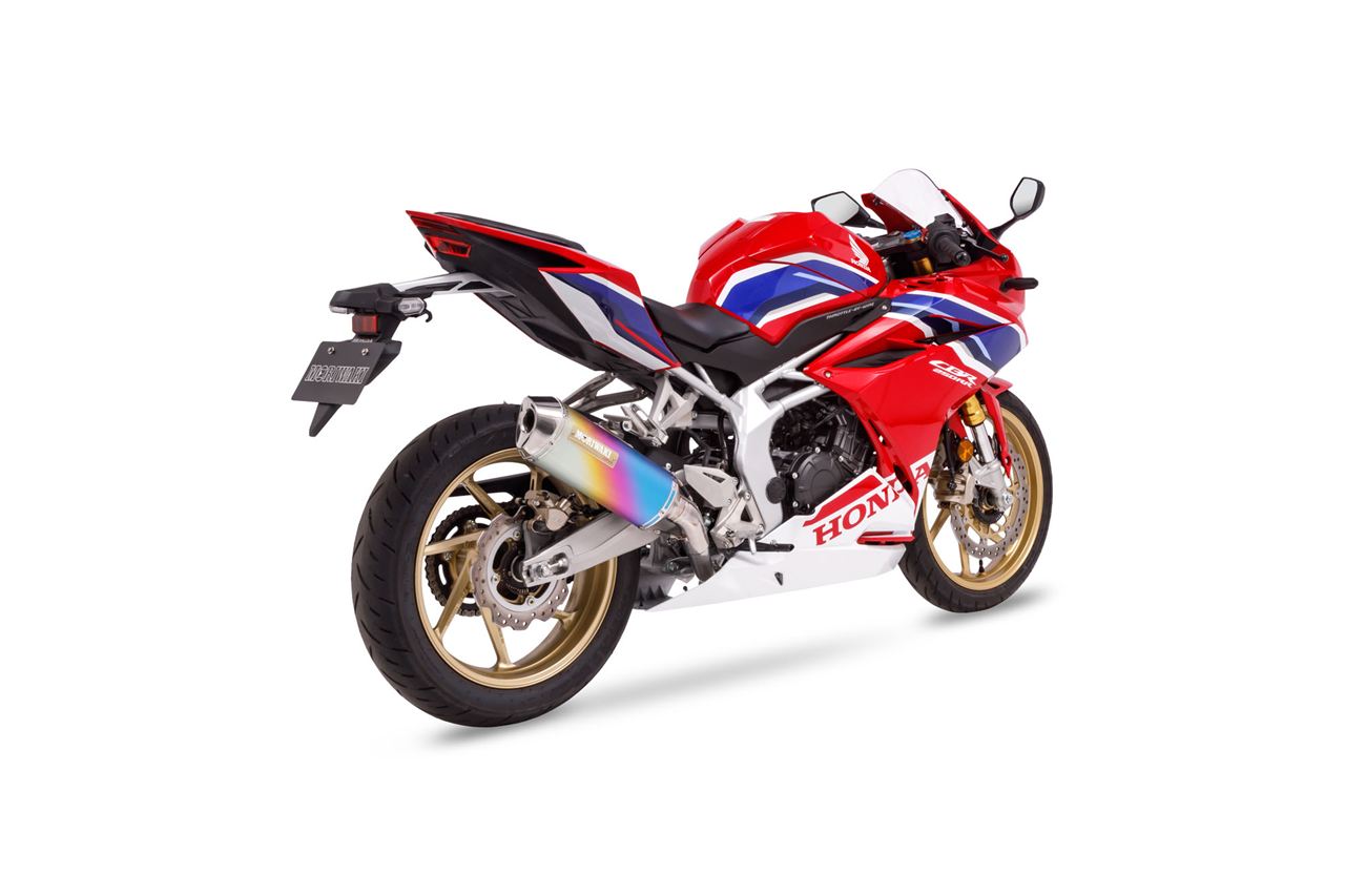 Titanium Full Exhaust MX Ti ANO CBR250RR 17-19/20-22 Anodized Titanium