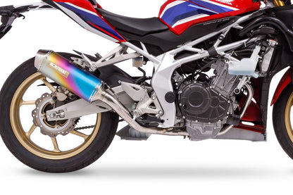 Titanium Full Exhaust MX Ti ANO CBR250RR 17-19/20-22 Anodized Titanium