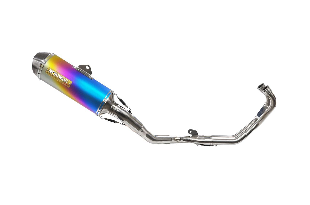 Titanium Full Exhaust MX Ti ANO CBR250RR 17-19/20-22 Anodized Titanium