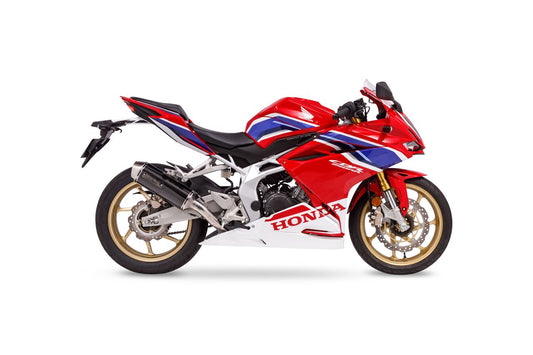 Titanium Full Exhaust MX CBR250RR Black Pearl-kai/Gloss Black
