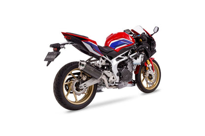 Titanium Full Exhaust MX CBR250RR Black Pearl-kai/Gloss Black