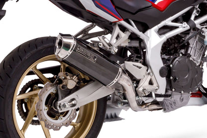 Titanium Full Exhaust MX CBR250RR Black Pearl-kai/Gloss Black