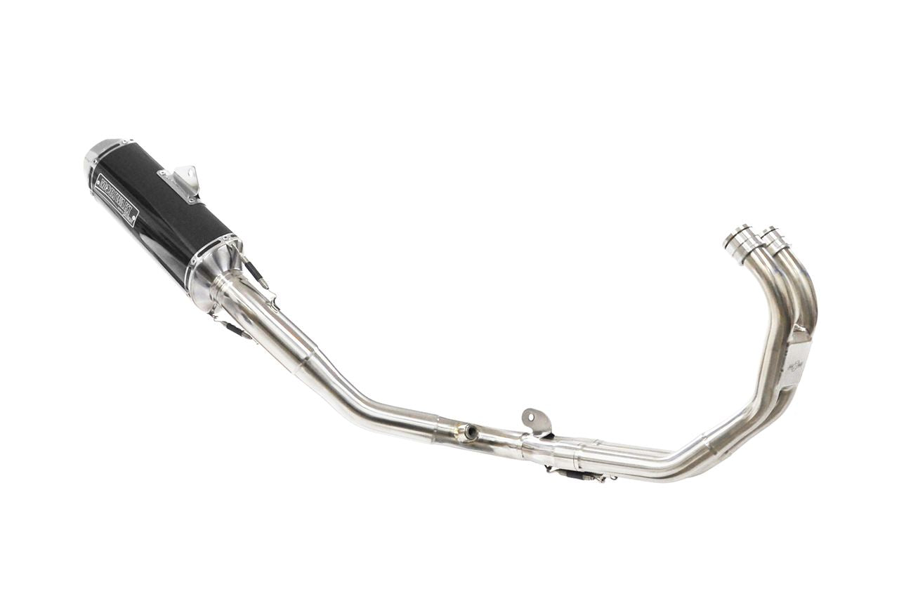 Titanium Full Exhaust MX CBR250RR Black Pearl-kai/Gloss Black