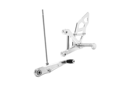 Rear Sets Kit CBR400R 400X 2019- Silver Anodized 1 Set