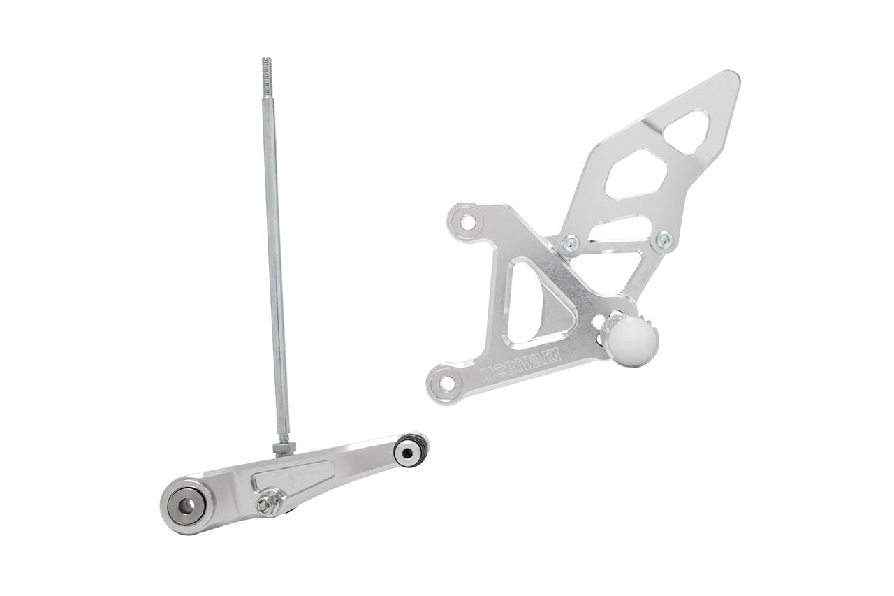 Rear Sets Kit CBR400R 400X 2019- Silver Anodized 1 Set