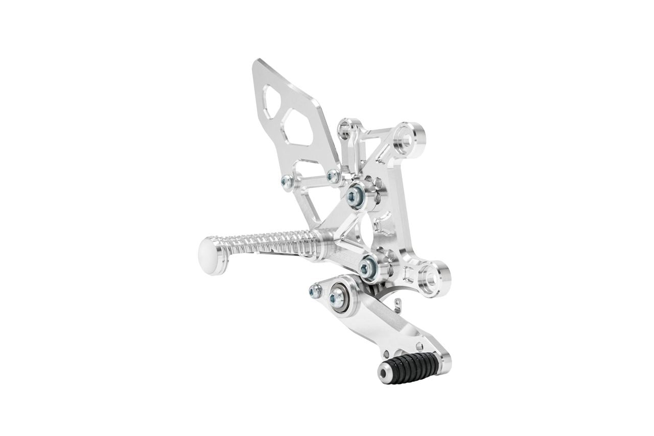 Rear Sets Kit CBR400R 400X 2019- Silver Anodized 1 Set