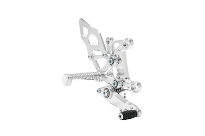 Rear Sets Kit CBR400R 400X 2019- Silver Anodized 1 Set