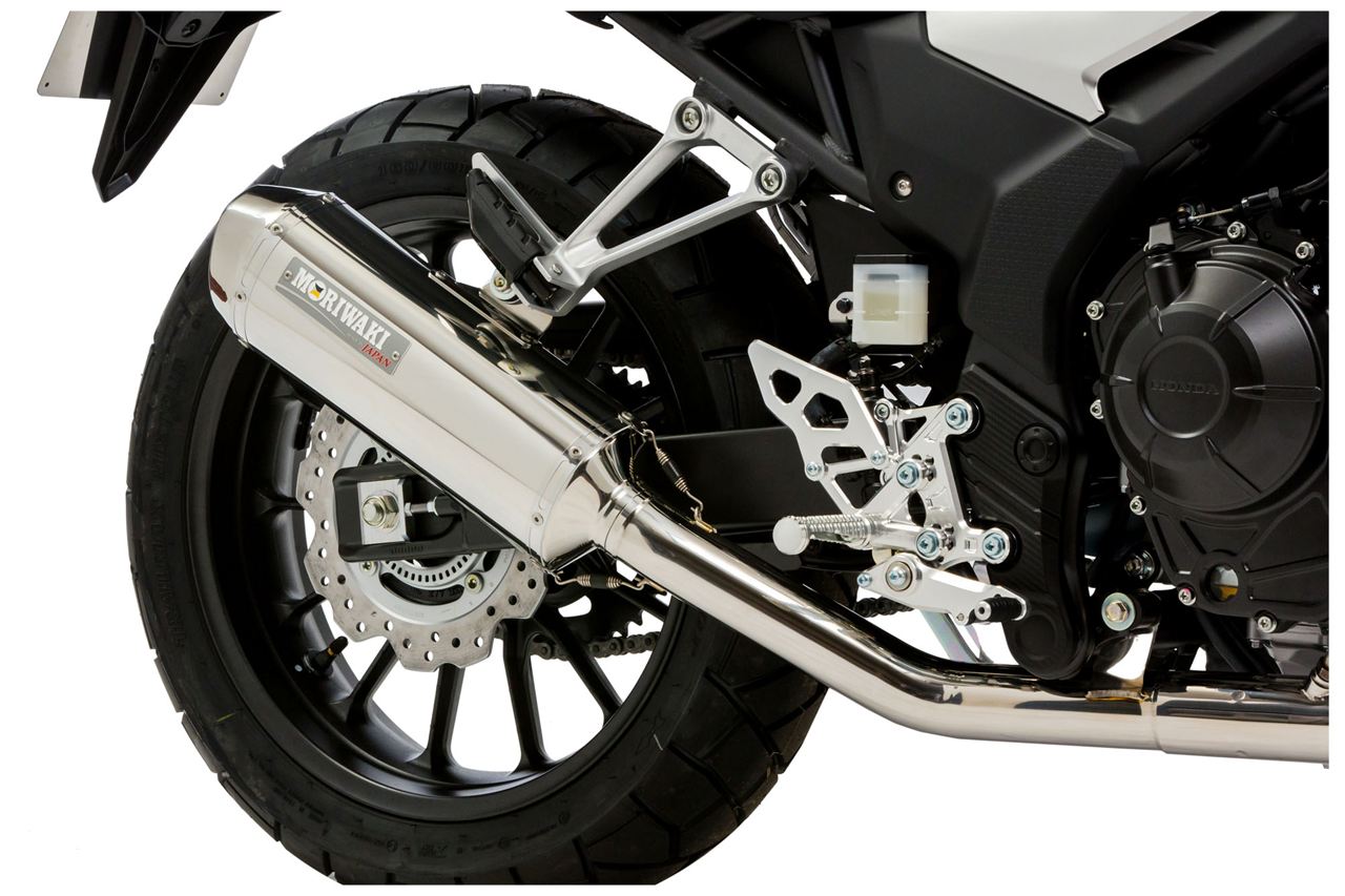 Rear Sets Kit CBR400R 400X 2019- Silver Anodized 1 Set