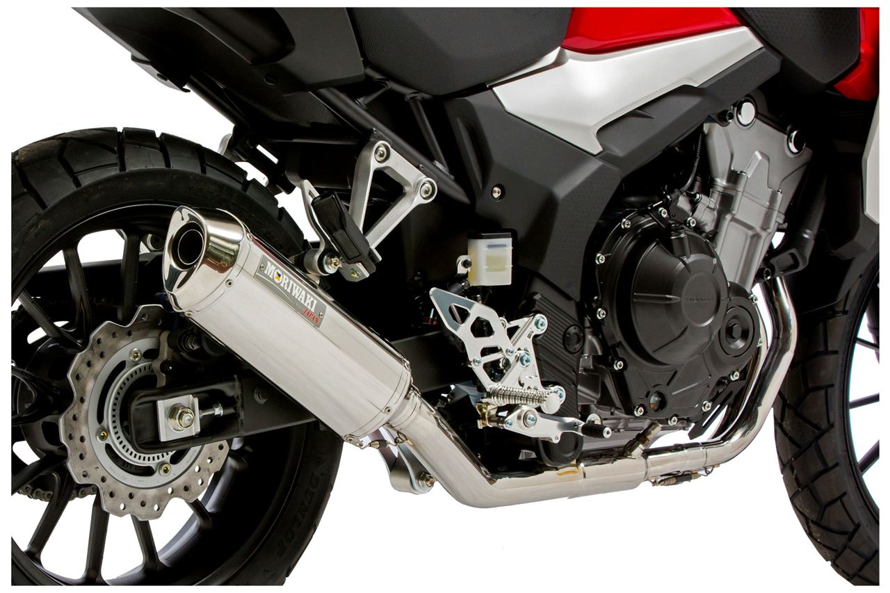 Rear Sets Kit CBR400R 400X 2019- Silver Anodized 1 Set