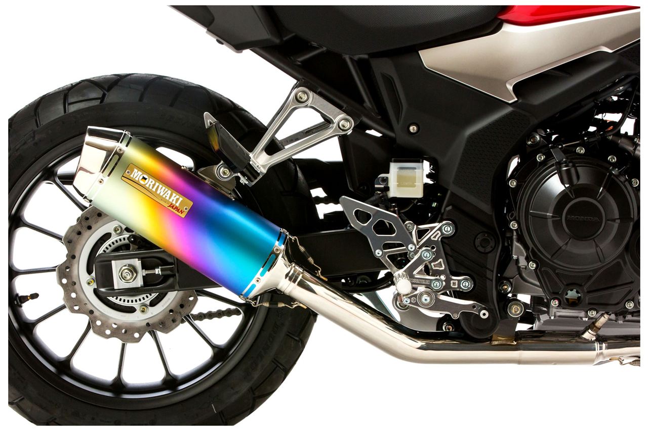 Rear Sets Kit CBR400R 400X 2019- Silver Anodized 1 Set