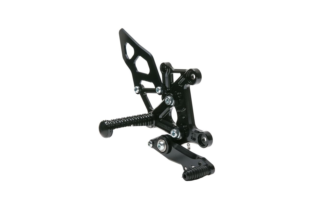 Rear Sets Kit BLACK CBR400R/400X 2019- Black Anodized 1 Set