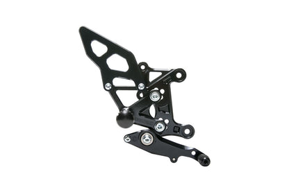 Rear Sets Kit BLACK CBR400R/400X 2019- Black Anodized 1 Set