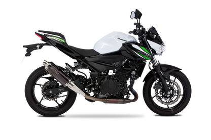 Slip-On Exhaust for Ninja 250/400 and Z250/400, MXR Black Pearl-Kai/Glossy Black