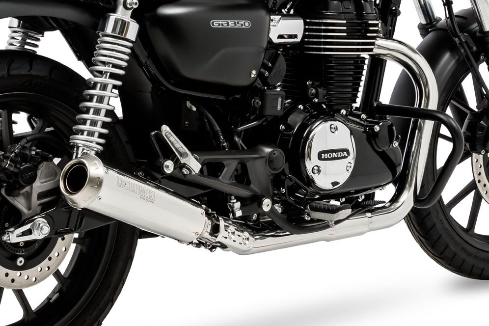 BRS Front Pipe SUS GB350 2021-2022 Stainless Polish
