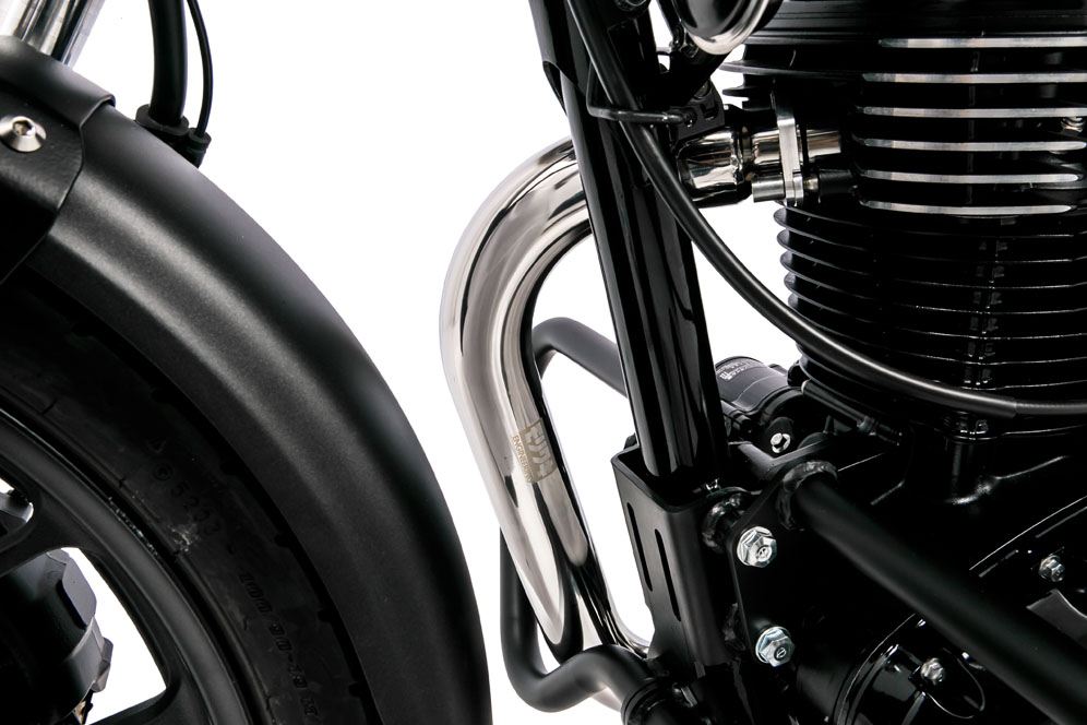 BRS Front Pipe SUS GB350S 2021-2022 SUS Stainless Polish