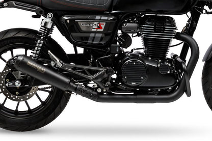 BRSフロントパイプ BLACK GB350S 2021- ブラック耐熱ブラック