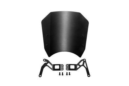 メーターバイザーキットカーボン Monkey125 DAX125 ブラックアルマイトヘアライン仕上げ 0.48kg 1セット モンキー ダックス