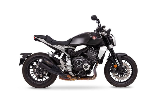 Slip-on Exhaust Cross Short Twin CB1000R Black Heat-resistant Black Paint
