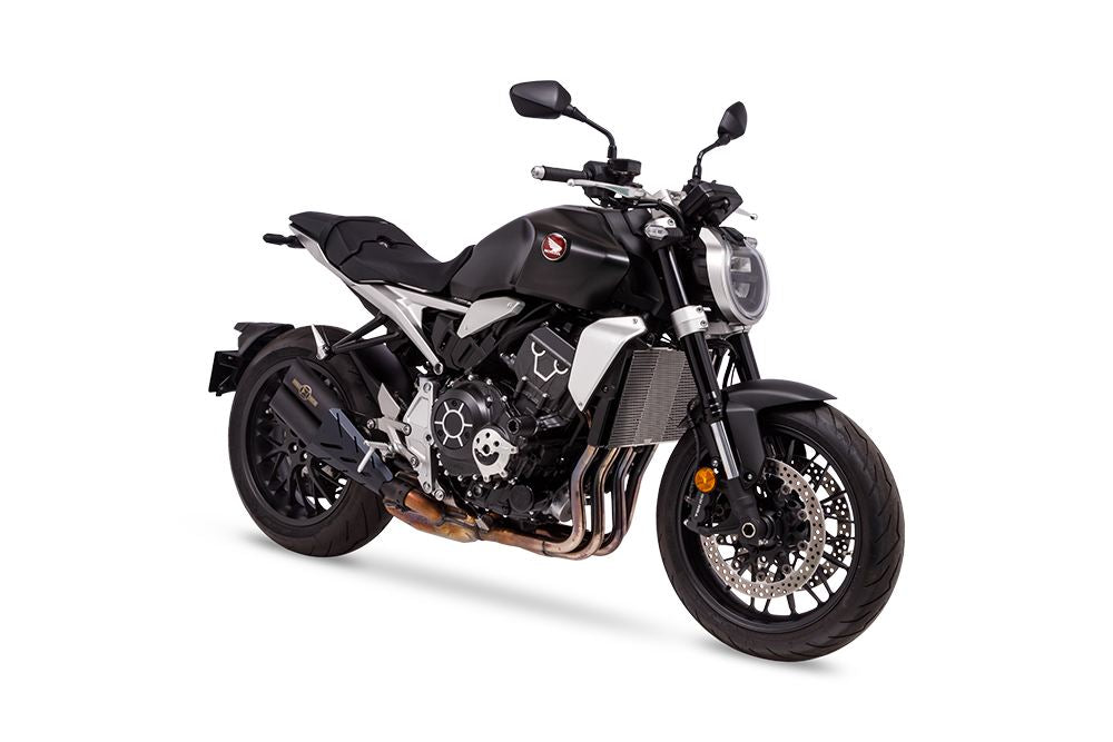 スリップオン エキゾースト クロスショート ツイン CB1000R BLACK ブラック 耐熱黒塗装