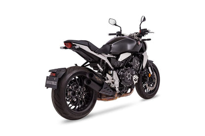 スリップオン エキゾースト クロスショート ツイン CB1000R BLACK ブラック 耐熱黒塗装