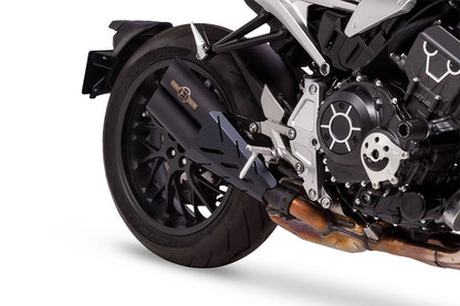 スリップオン エキゾースト クロスショート ツイン CB1000R BLACK ブラック 耐熱黒塗装
