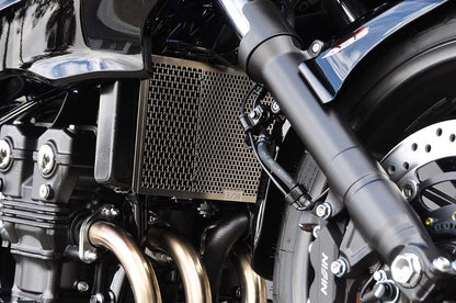 ラジエタコアガード SV CB400SB H-VTEC 05-07、CB400SB H-V REVO 08- ステンレスポリッシュ 0.18kg