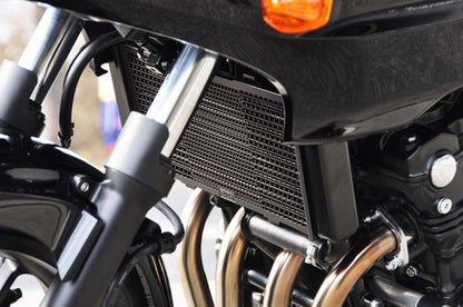 ラジエタコアガード BLACK CB400SB H-VTEC 05-07、CB400SB H-V REVO 08- ブラック 0.18kg