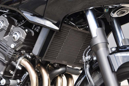 ラジエタコアガード BLACK CB400SB H-VTEC 05-07、CB400SB H-V REVO 08- ブラック 0.18kg