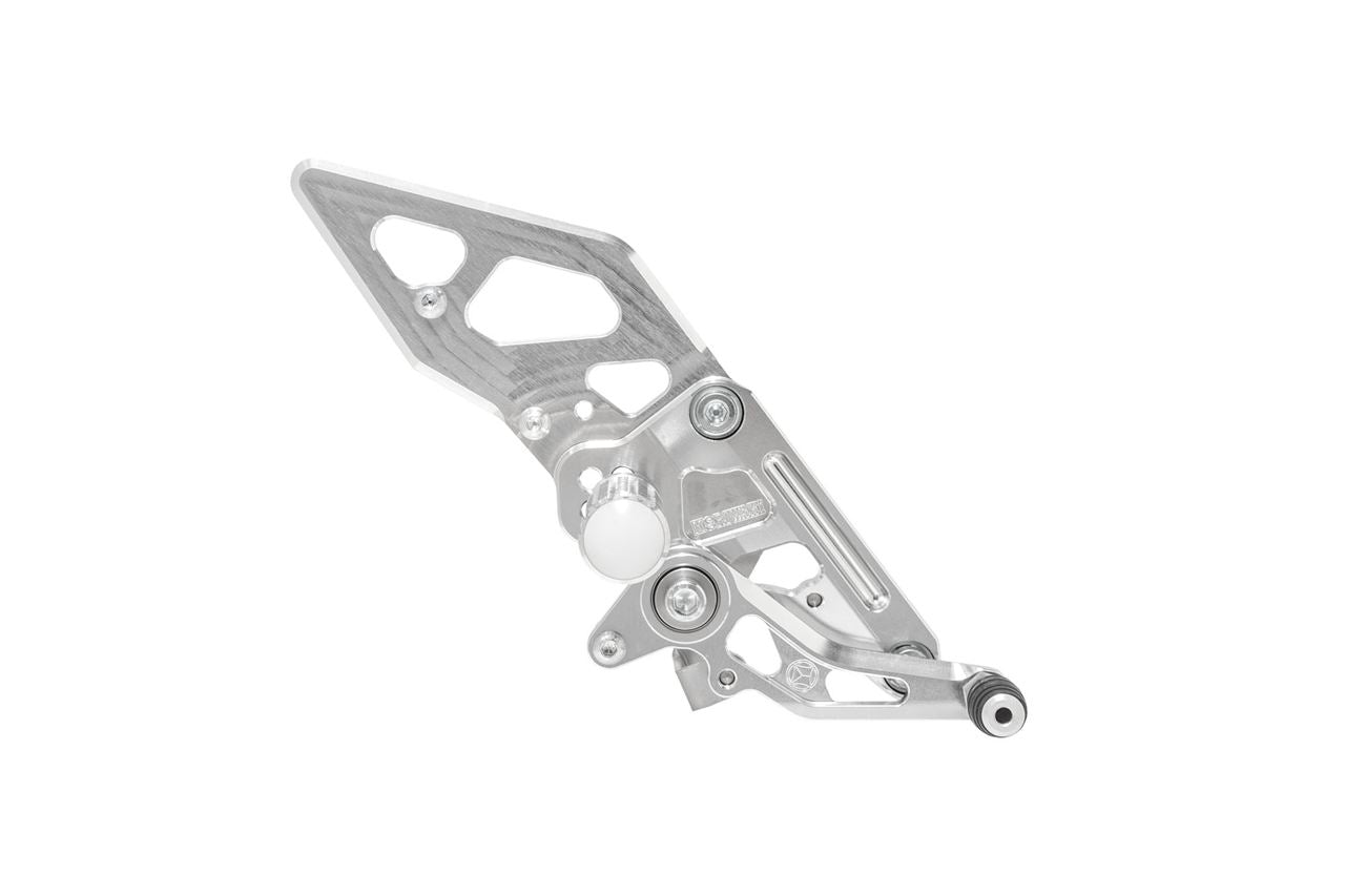 Rear Sets SV CB1300SF/SB 2014-2020 / 2021- Silver Anodized 899g 1 Set