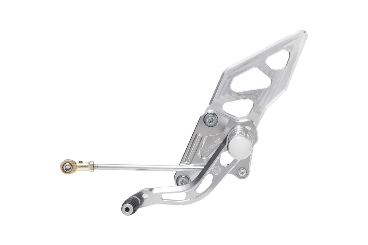 Rear Sets SV CB1300SF/SB 2014-2020 / 2021- Silver Anodized 899g 1 Set