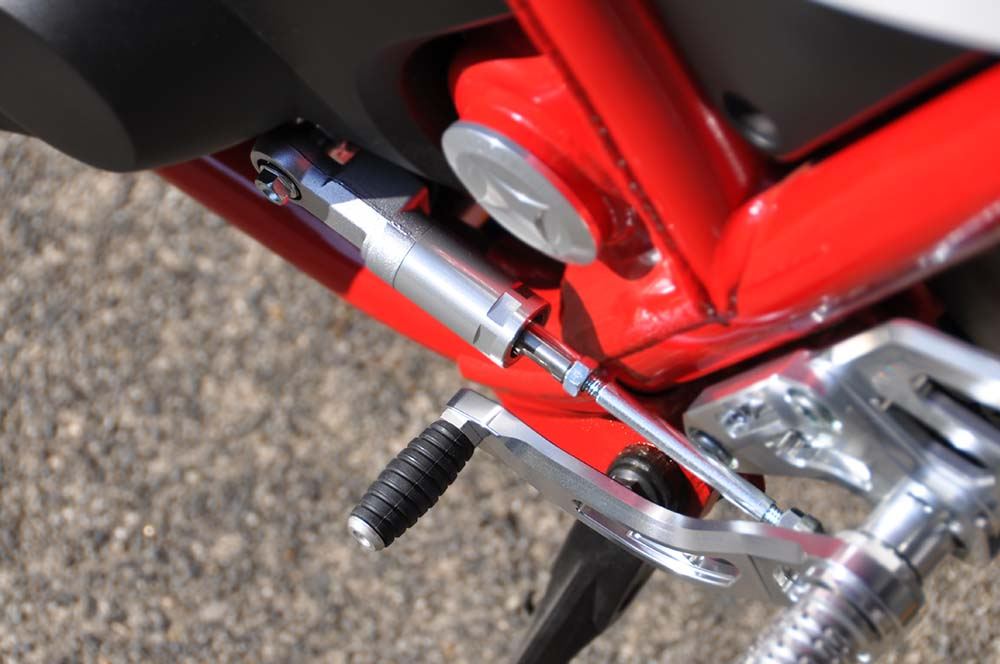 Rear Sets SV CB1300SF/SB 2014-2020 / 2021- Silver Anodized 899g 1 Set