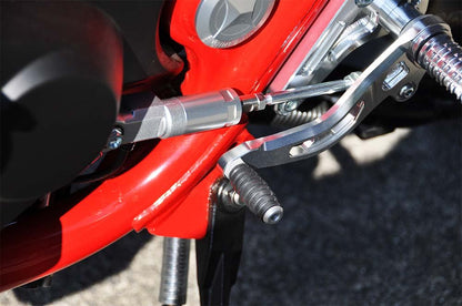 Rear Sets SV CB1300SF/SB 2014-2020 / 2021- Silver Anodized 899g 1 Set