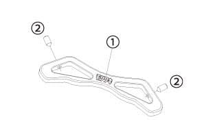 Handle Stopper Kit CBR250RR 2017-2019/ 2020- 1 piece
