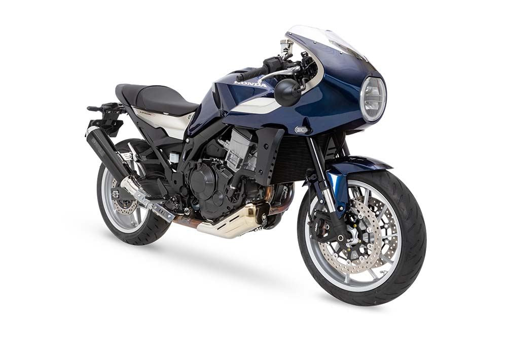 Slip-on Exhaust Neo Classic HAWK11 2022- Black Pearl-Kai/Black Gloss Hawk