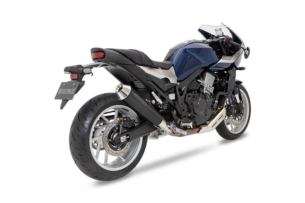 Slip-on Exhaust Neo Classic HAWK11 2022- Black Pearl-Kai/Black Gloss Hawk