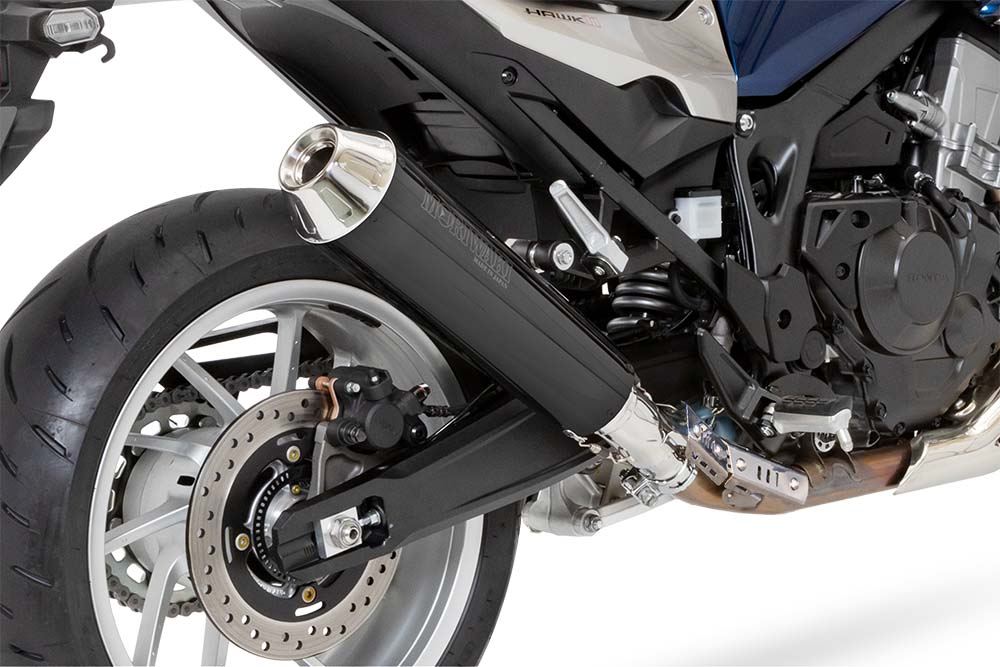 Slip-on Exhaust Neo Classic HAWK11 2022- Black Pearl-Kai/Black Gloss Hawk