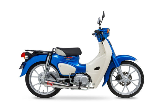 Full Exhaust System Megaphone Super Cub 110 Cross Cub 110 2022- SUS Stainless Steel Polish